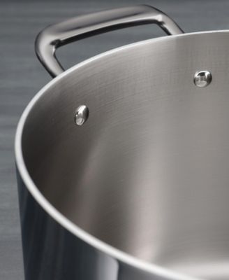 TriPly Clad Stainless Steel Glass Lid 14 Pc Cookware Set