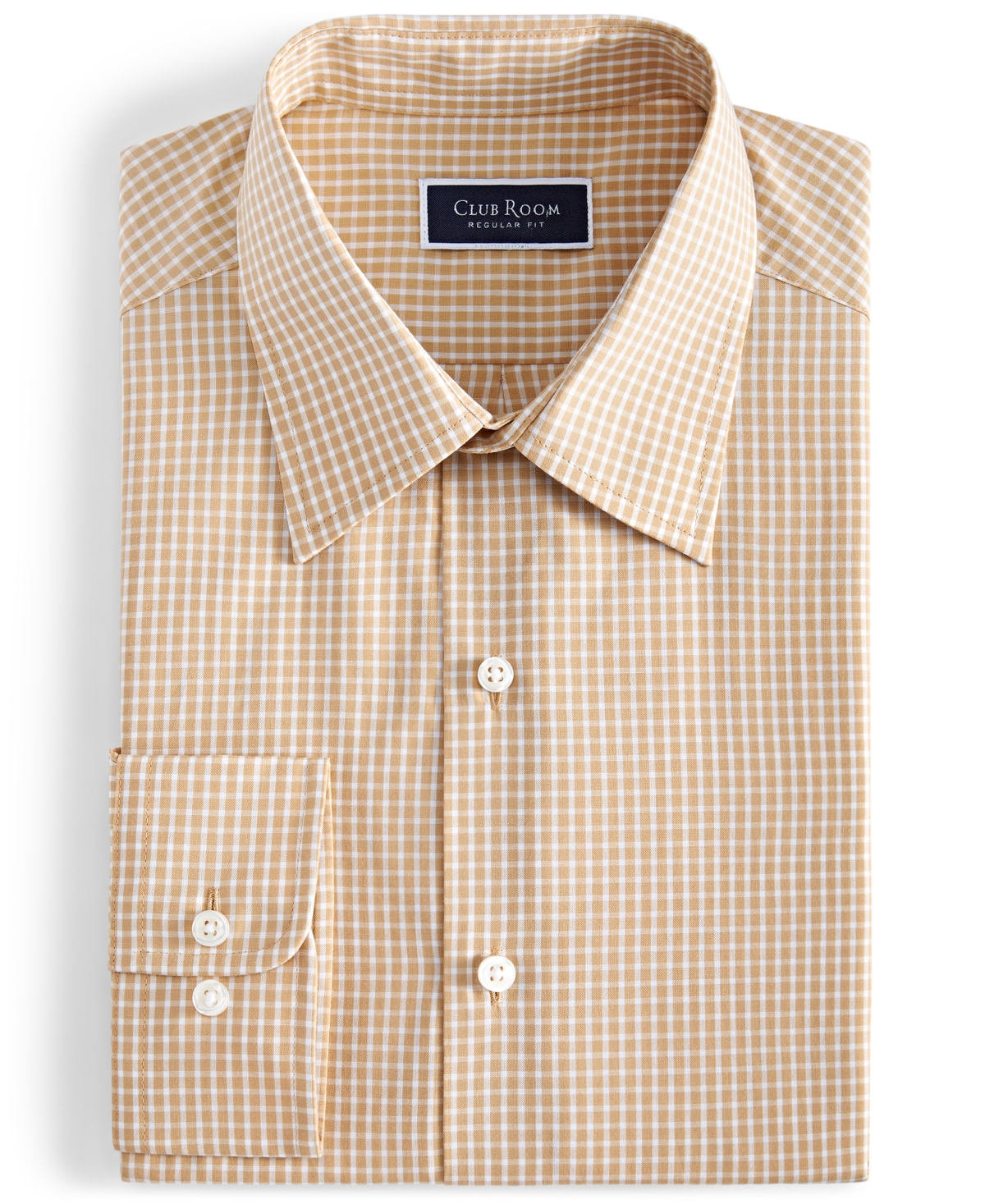 Mens fitted dress shirts macy's sale