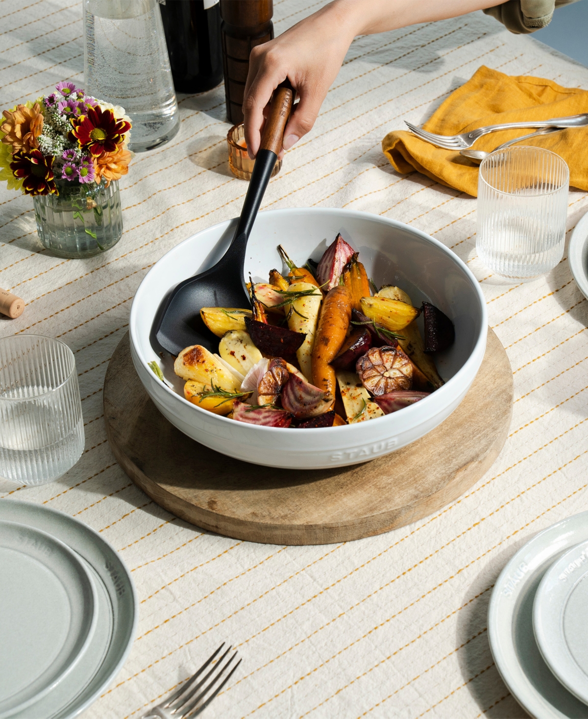 Staub Shallow Serving Bowl