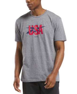 Reebok - Men's USA Graphic Regular-Fit T-Shirt