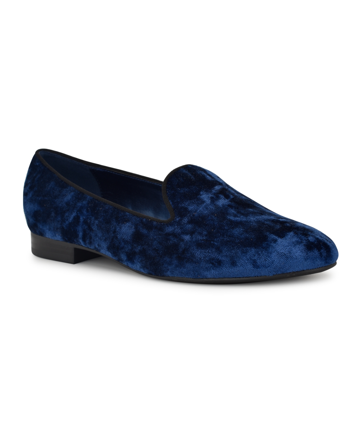 NINE WEST WOMEN'S RENOLD ROUND TOE FLAT SLIP ON LOAFERS 