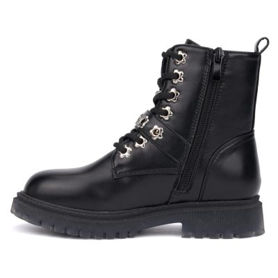 Little Girls Star Bright Combat Boots