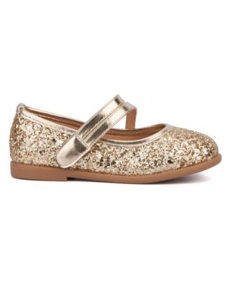 Little Girls Princess Heart Mary Jane Flat