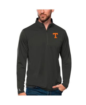 Men's Charcoal Tennessee Volunteers Tribute Quarter-Zip Top