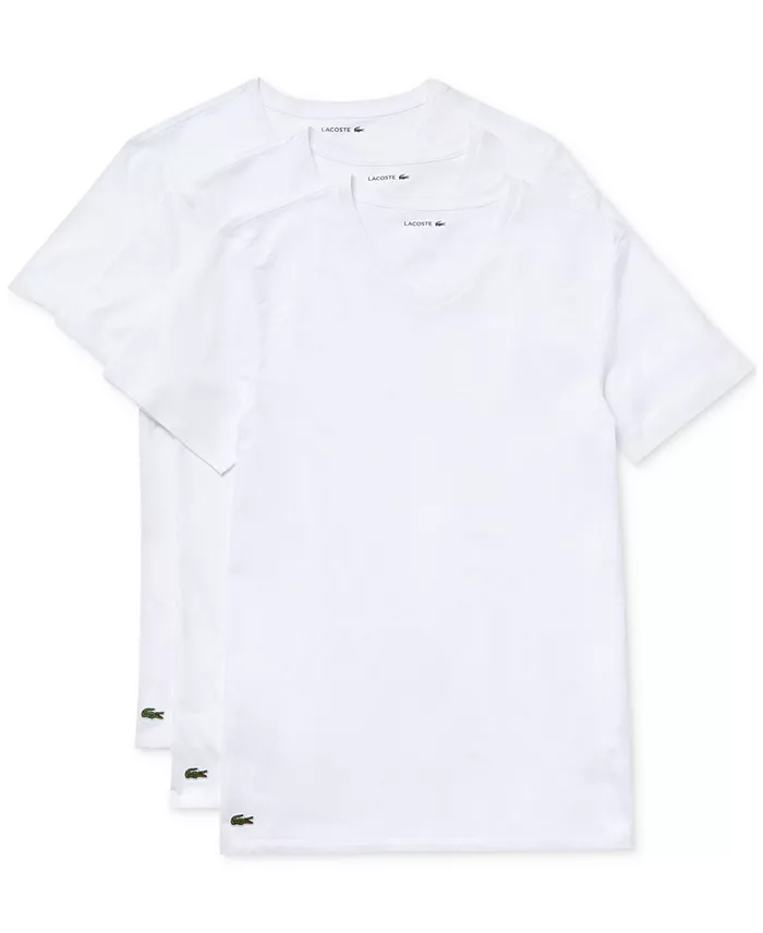 Men's Slim-Fit V-Neck Undershirts, 3-Pack