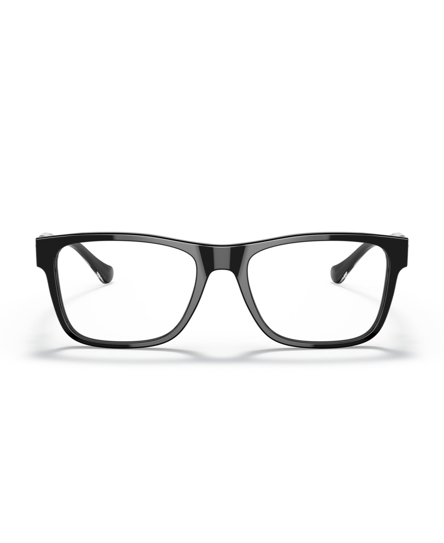 Мужские очки Versace Man Rectangle Plastic VE3303 Eyeglasses, цвет: Прозрачный серый, вариант 2 — фото 6