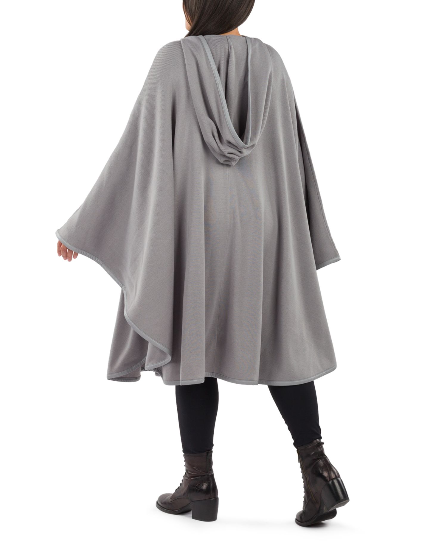 Women's Hooded Cape with Clasp