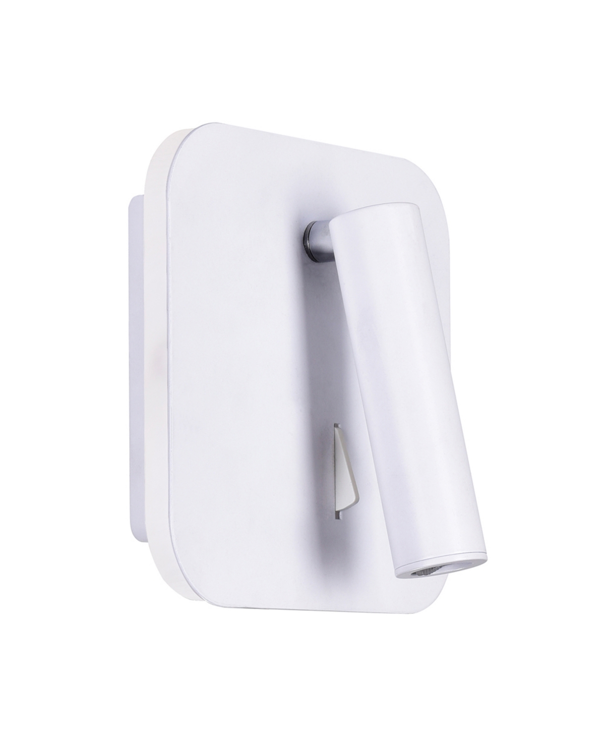 Shop Cwi Lighting Private I Led Sconce In Matte White