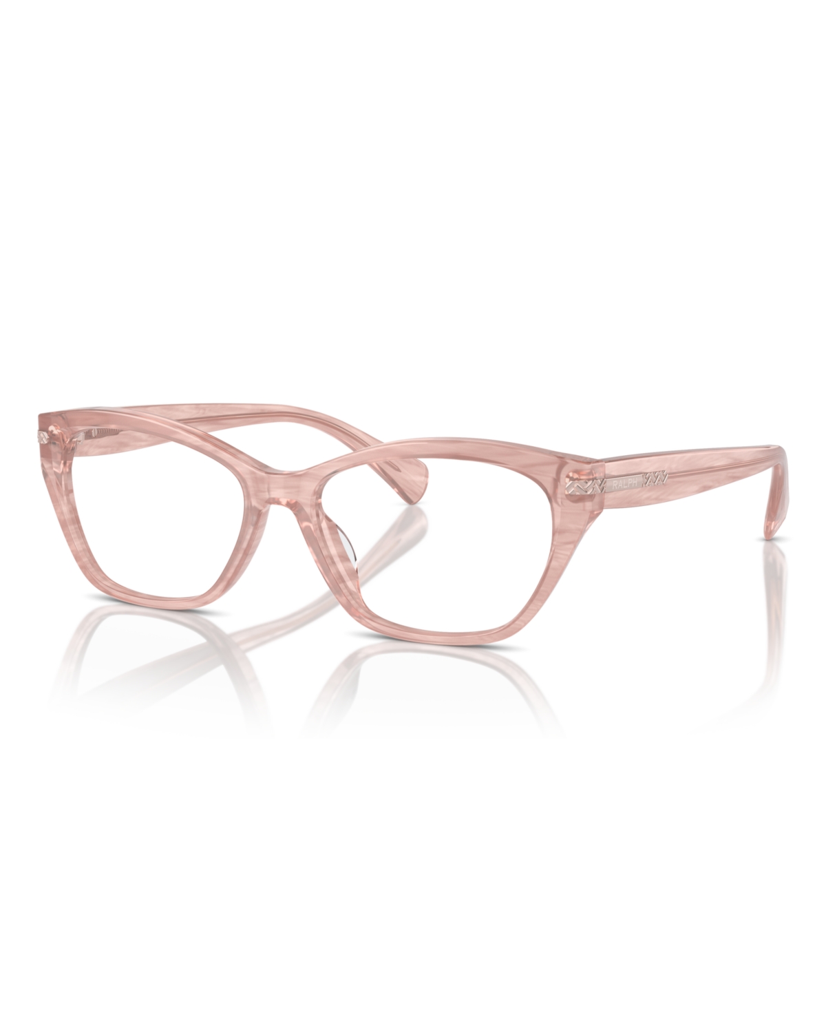 Shop Ralph Lauren Women's Eyeglasses, A7161u In Shiny Transparent Rose