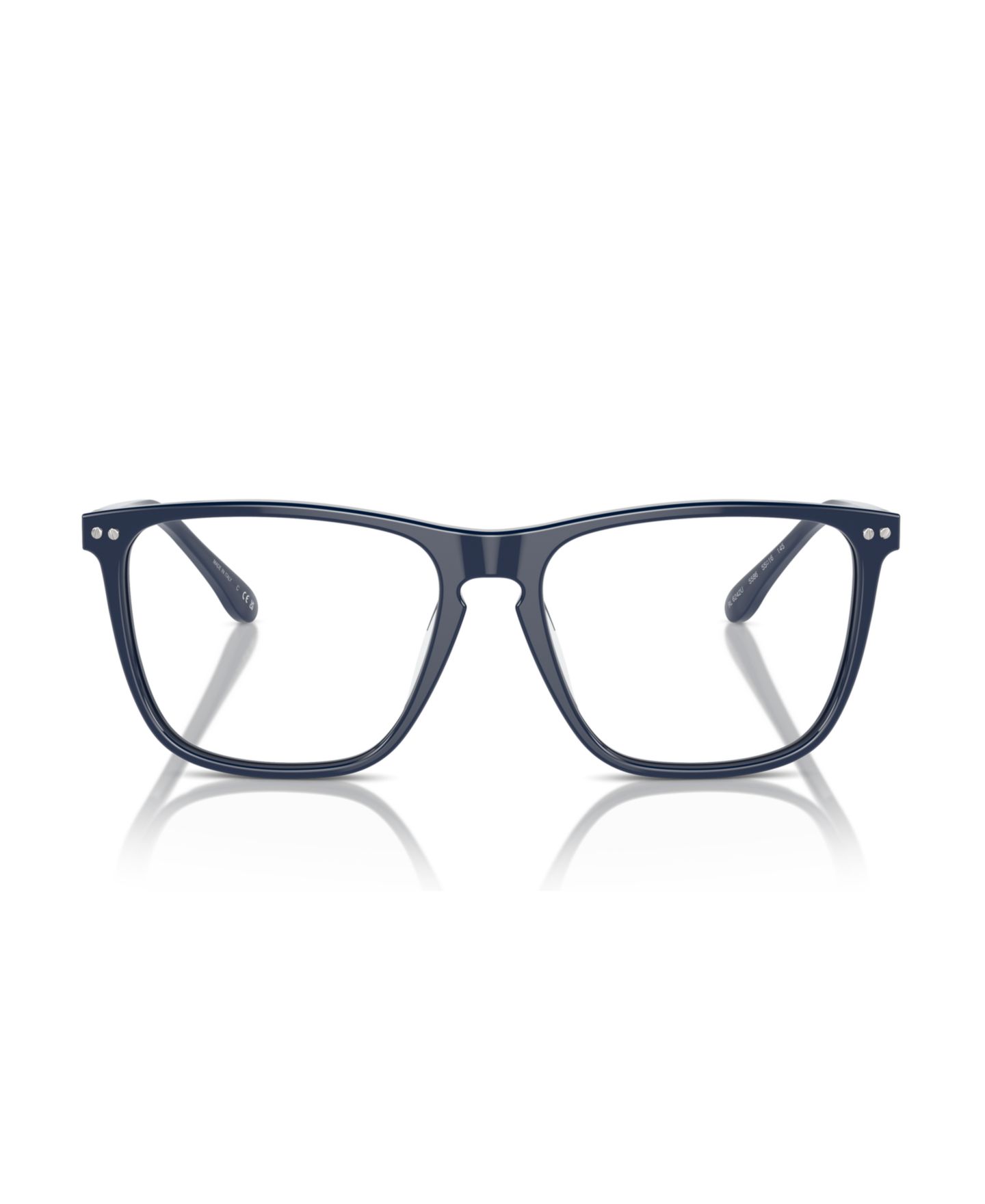Мужские очки Ralph Lauren Man Square Plastic RL6242U Eyeglasses, цвет: Синий — фото 2