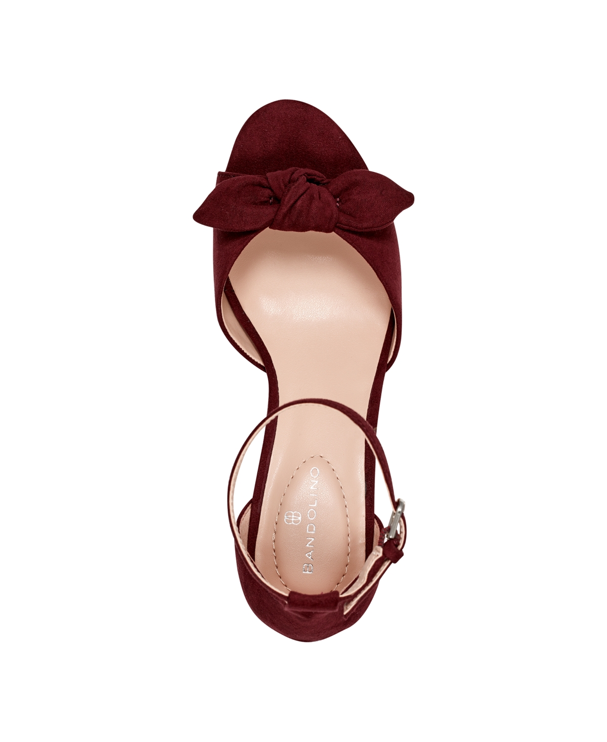 Bandolino Women's Andora Kitten Heel Bow Detail Dress Sandals