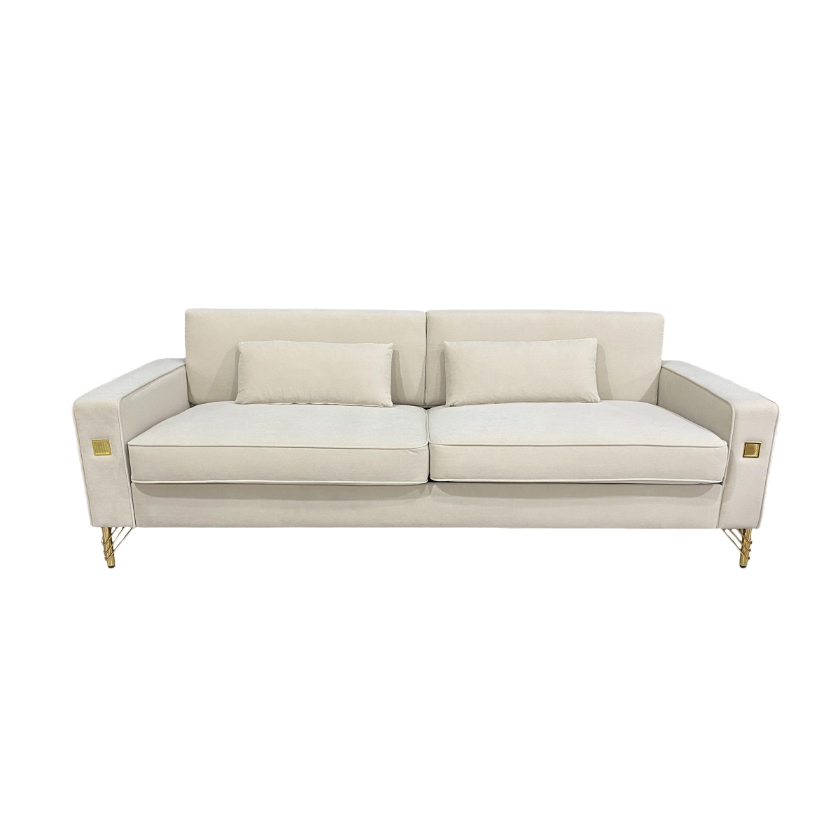 Streamdale Furniture Luxurious and Cozy Plush Sofa with Removable Cushions for Easy Maintenance