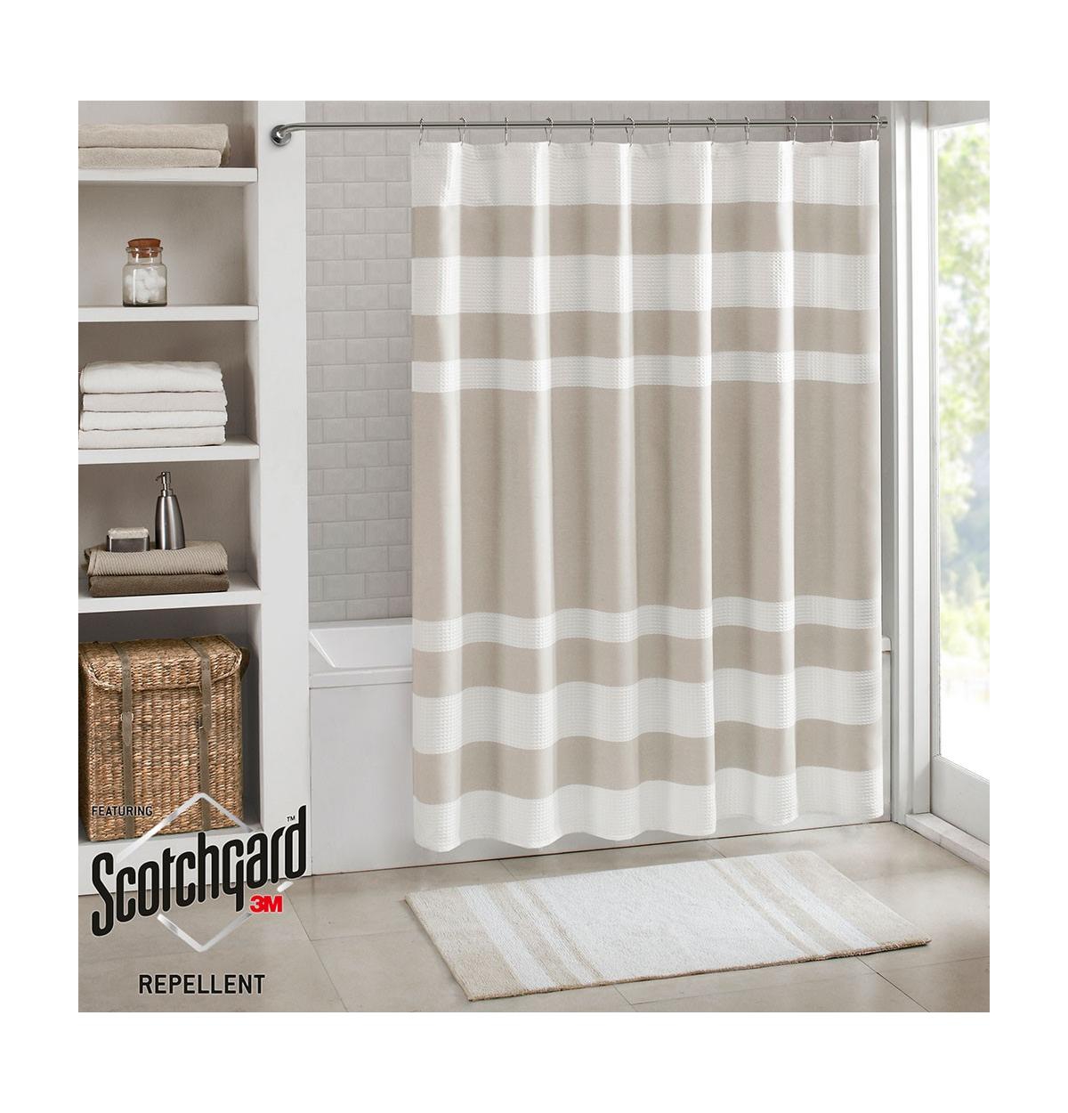 Home Outfitters Grey Shower Curtain 72x72