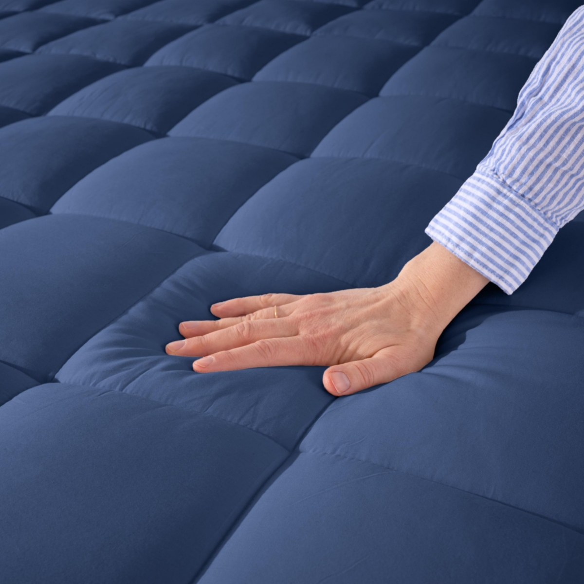 Bare Home Cotton Top Mattress Pad