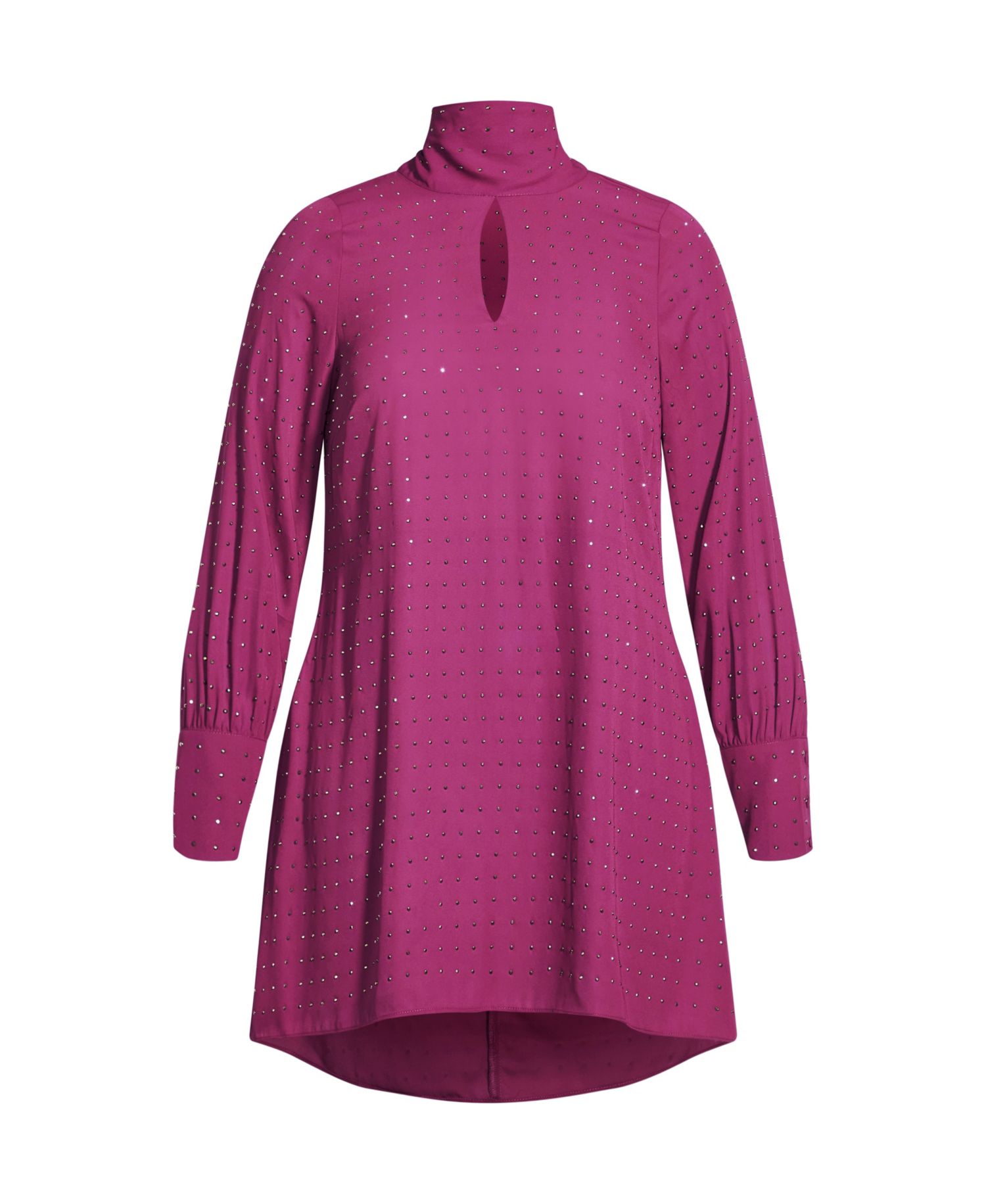 Women's Nailhead Tunic Top
