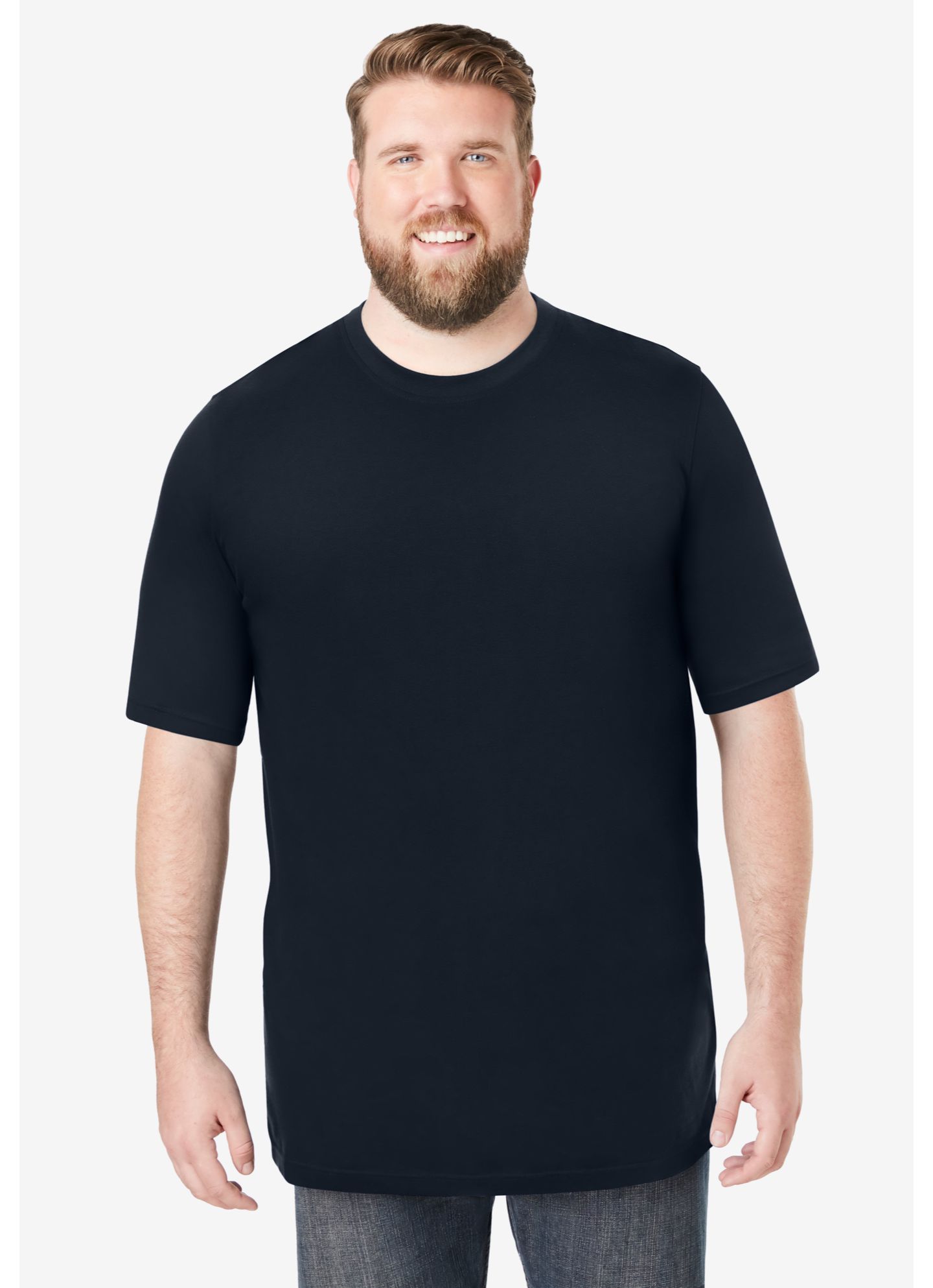 Мужская футболка Boulder Creek Heavy weight Jersey Crewneck, цвет: Чёрный — фото 1