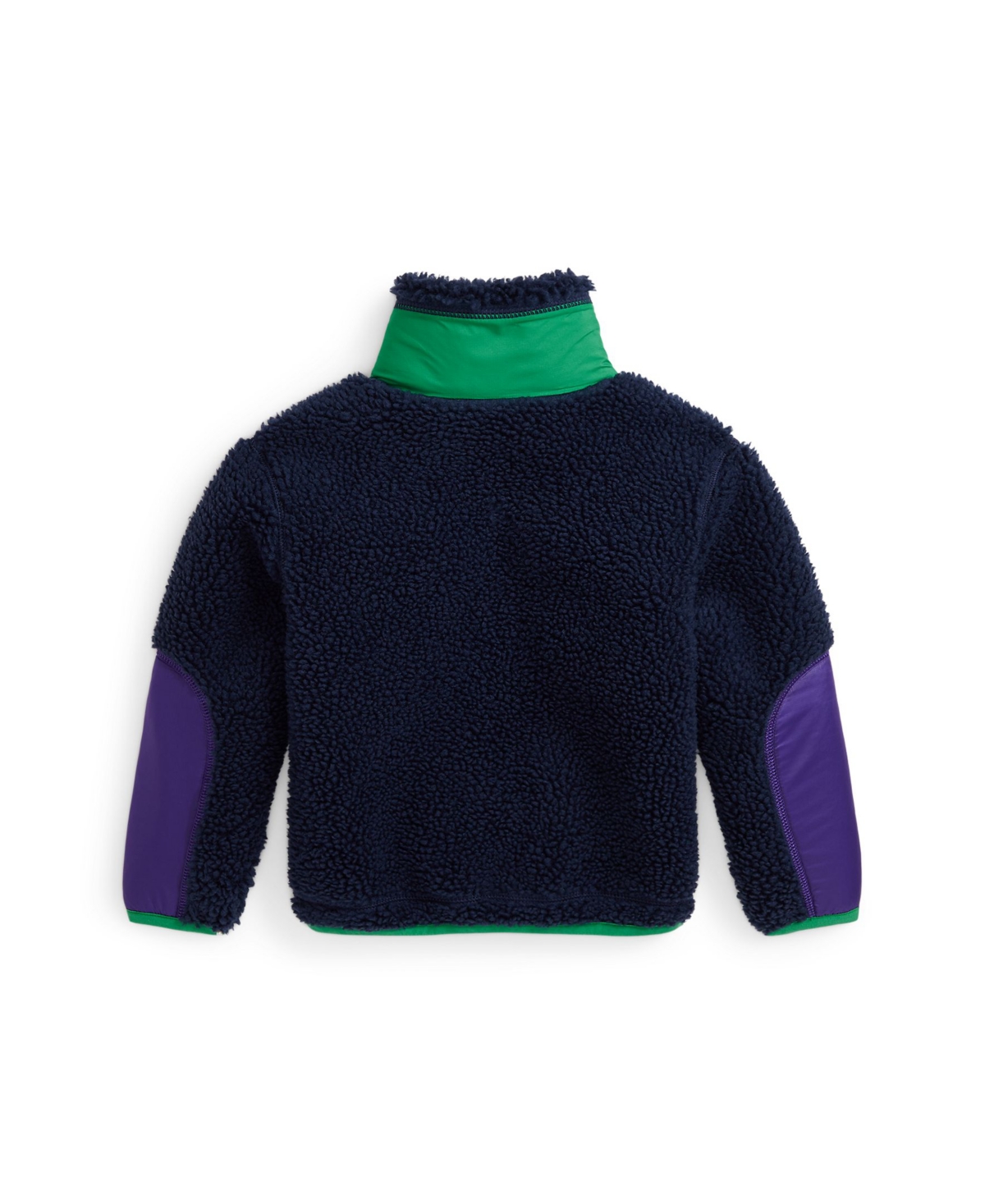 Polo Ralph Lauren Toddler and Little Girls Color-Blocked Teddy Fleece Jacket