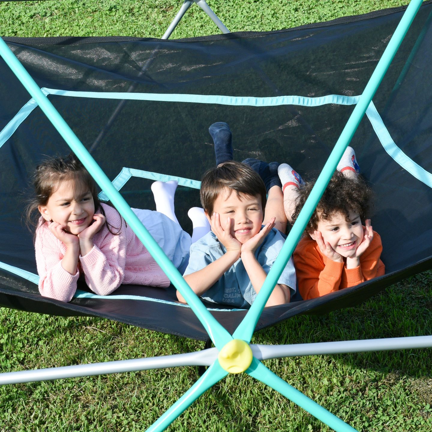 Детская игрушка Streamdale Furniture 12ft Geometric Climbing Dome Tower, Metal, 1000 lbs. Capacity, Ages 3+, цвет: Серый — фото 9