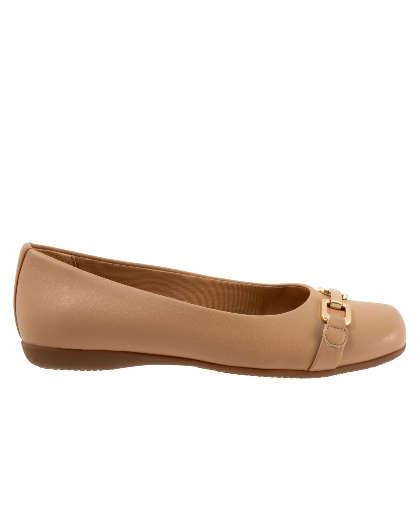 Женские балетки Trotters Sadie Flat, цвет: Бежевый — фото 2