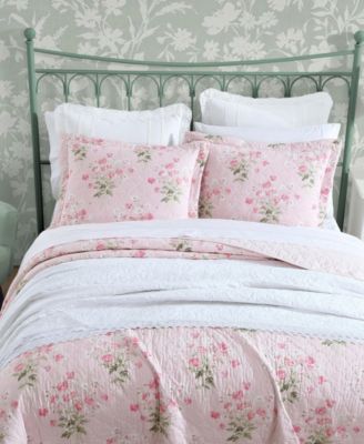 Veronicas Bouquet Reversible 3 Piece Quilt Set, King