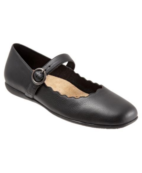 Женские балетки Trotters Sugar Flat, цвет: Чёрный