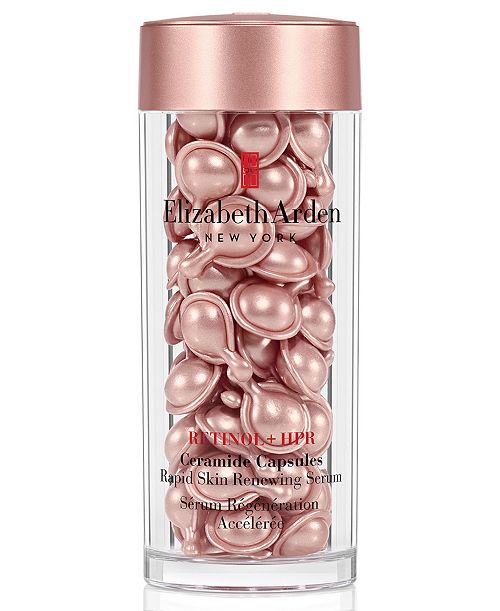 alfani Elizabeth Arden Retinol + HPR Ceramide Capsules Rapid Skin Renewing Serum 60 capsules Beauty