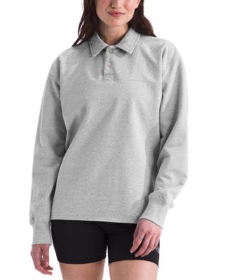 The North Face - Women's Heritage Logo-Patch Rugby Shirt