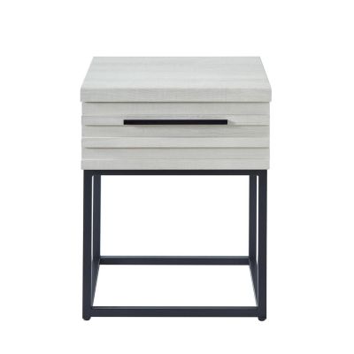 Celestial Contemporary Storage End table