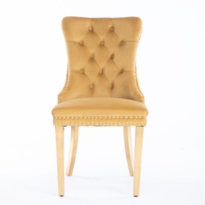 Premium Handcrafted Upholstered Chair with Solid Wood Frame