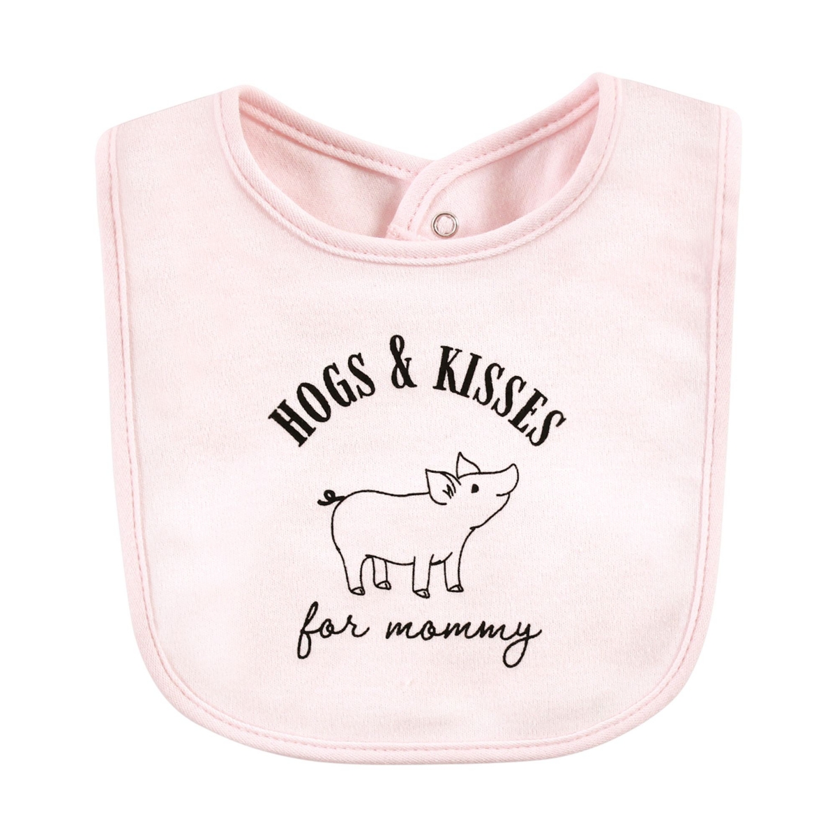 Hudson Baby Girls Absorbent Cotton Feeding Guards