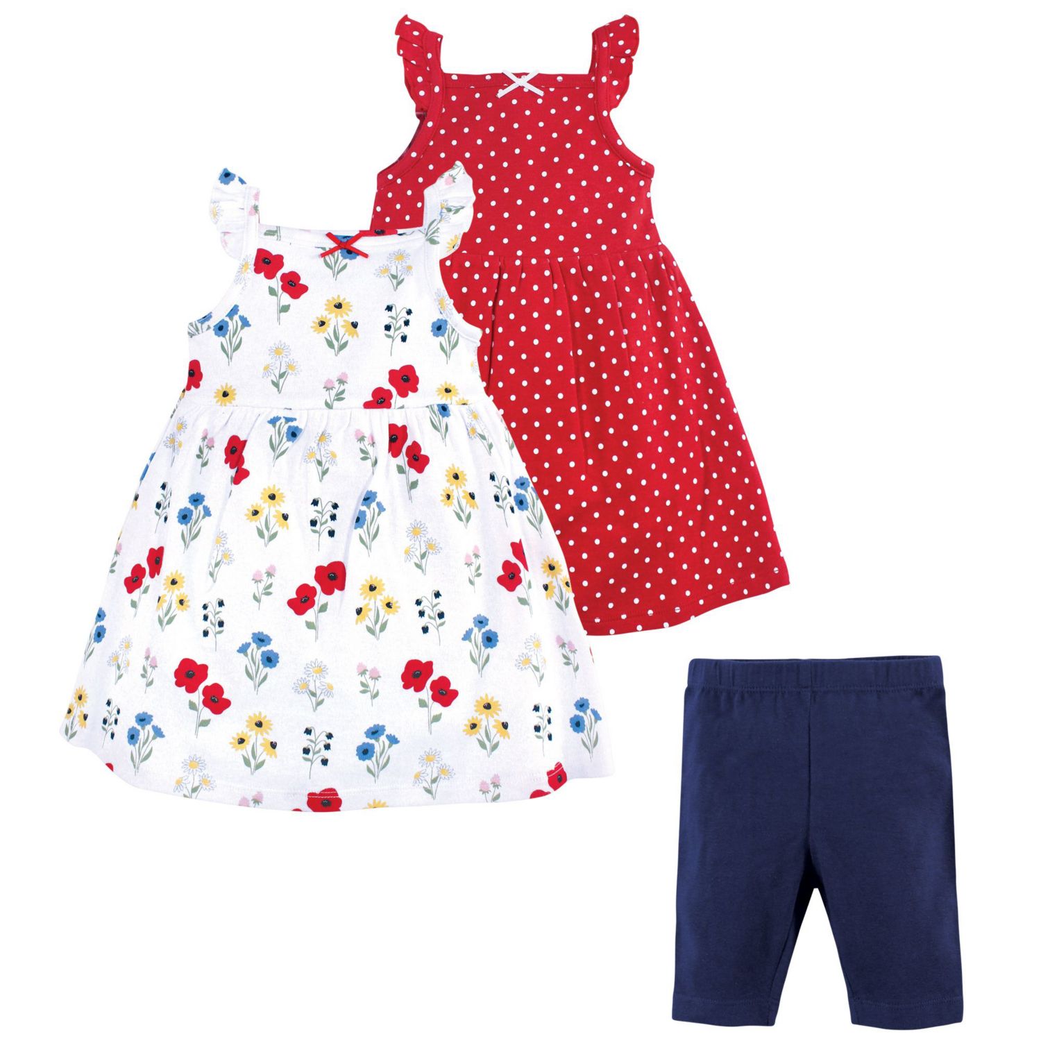 Cotton Dresses and Leggings