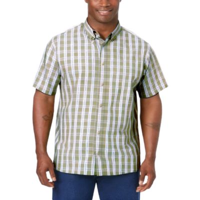 Big & Tall Short Sleeve Wrinkle-Free Sport Shirt