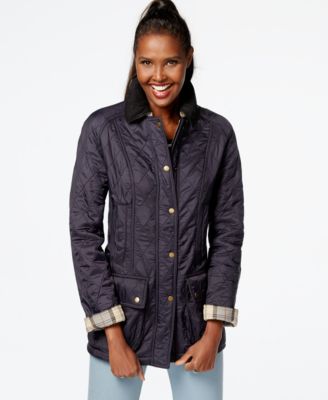 Grey barbour jacket ladies on sale