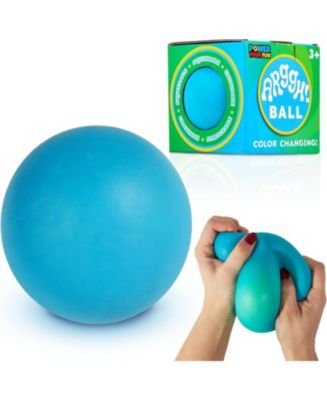 Power Your Fun Arggh Large Stress Ball for Adults and Kids - Blue/Green ...