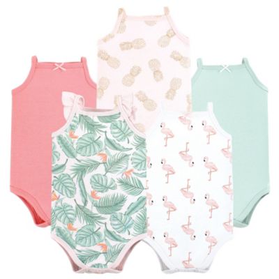 Baby Girls Hudson Cotton Poly Flannel Burp Cloths Multipack