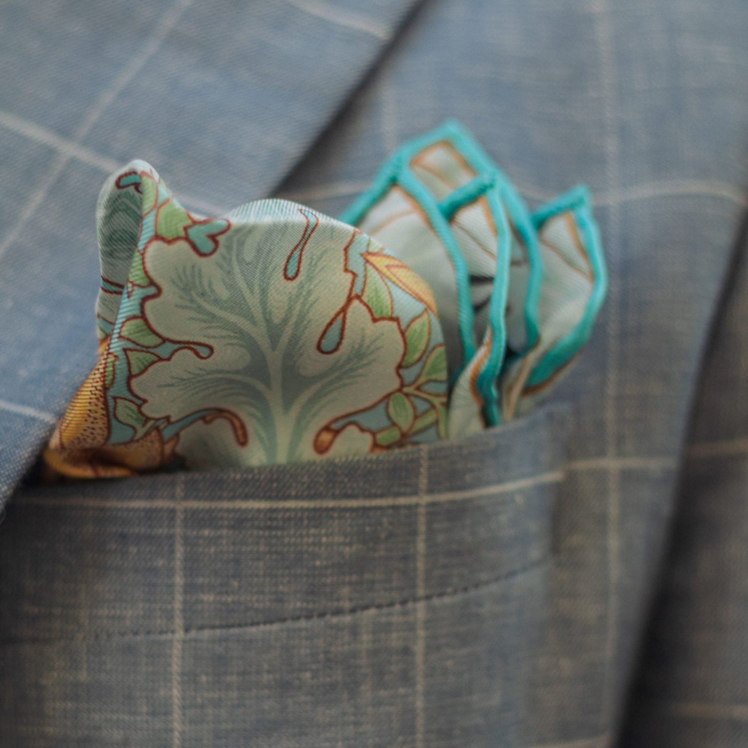 Men's Londra - Silk Pocket Square for Men