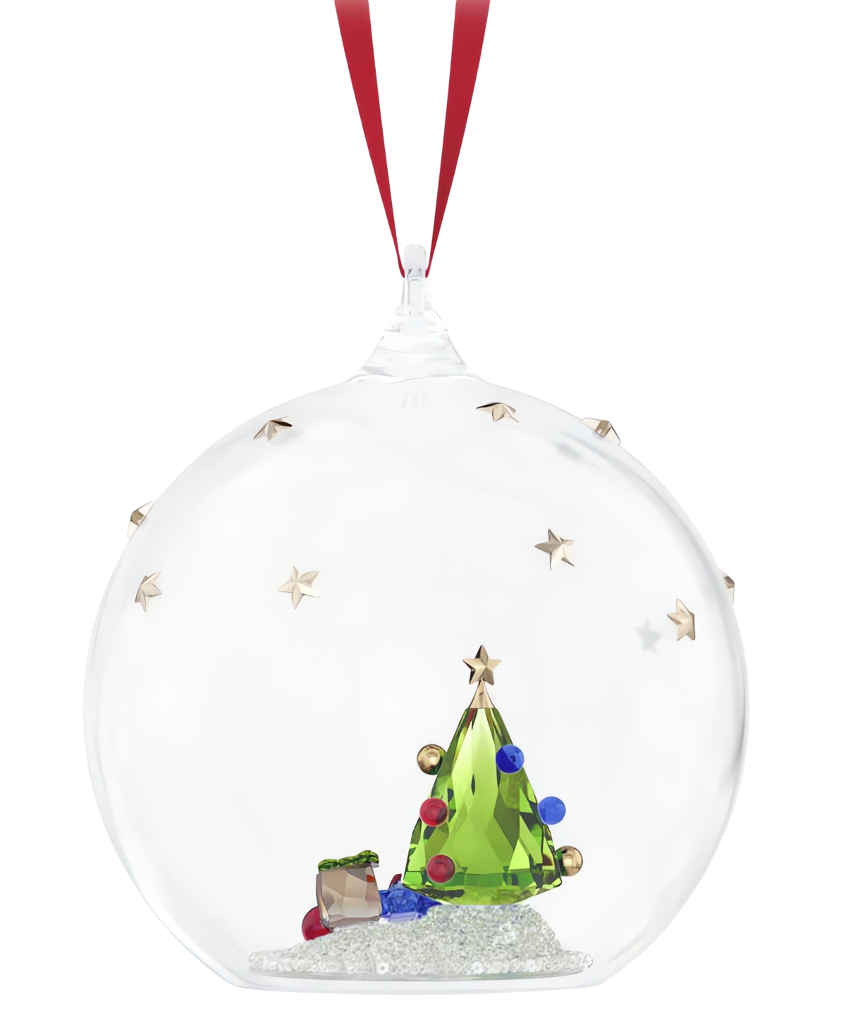Swarovski Crystal Tree In Ball Hanging Ornament In No Color