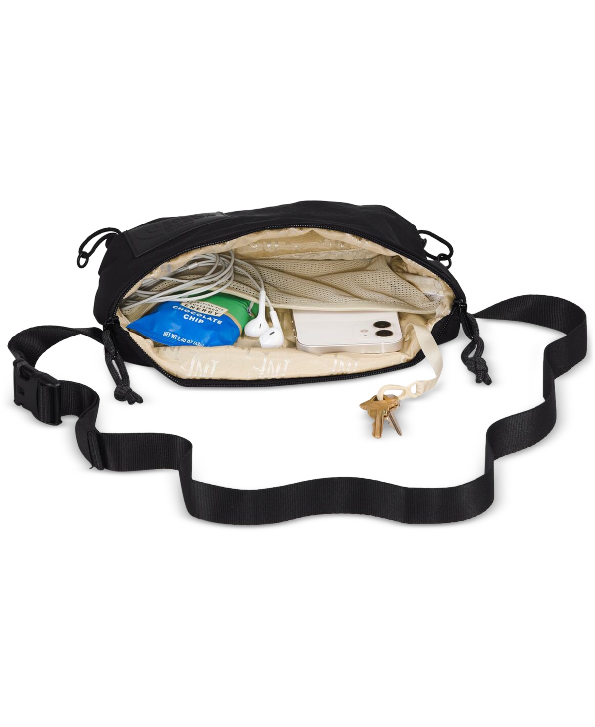 The North Face Never Stop Exploring Fanny Pack In Black In Tnf Black