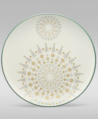 Dinnerware Set of 4 Colorwave Spruce Holiday Plates