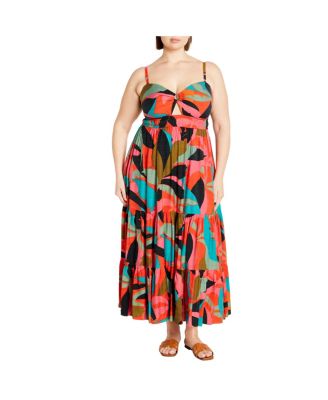 CITY CHIC Plus Size Harlow Maxi Dress - Macy's