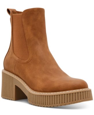 DV Dolce Vita Women's Darcel Lug Sole Platform Chelsea