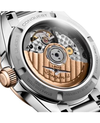 Women's Swiss Automatic Conquest Stainless Steel Bracelet Watch 34mm