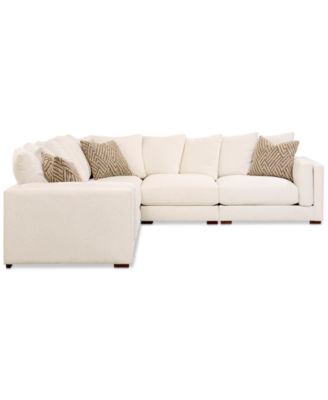 Barlien 5-Pc. Modular Fabric Sectional, Created for Macy's