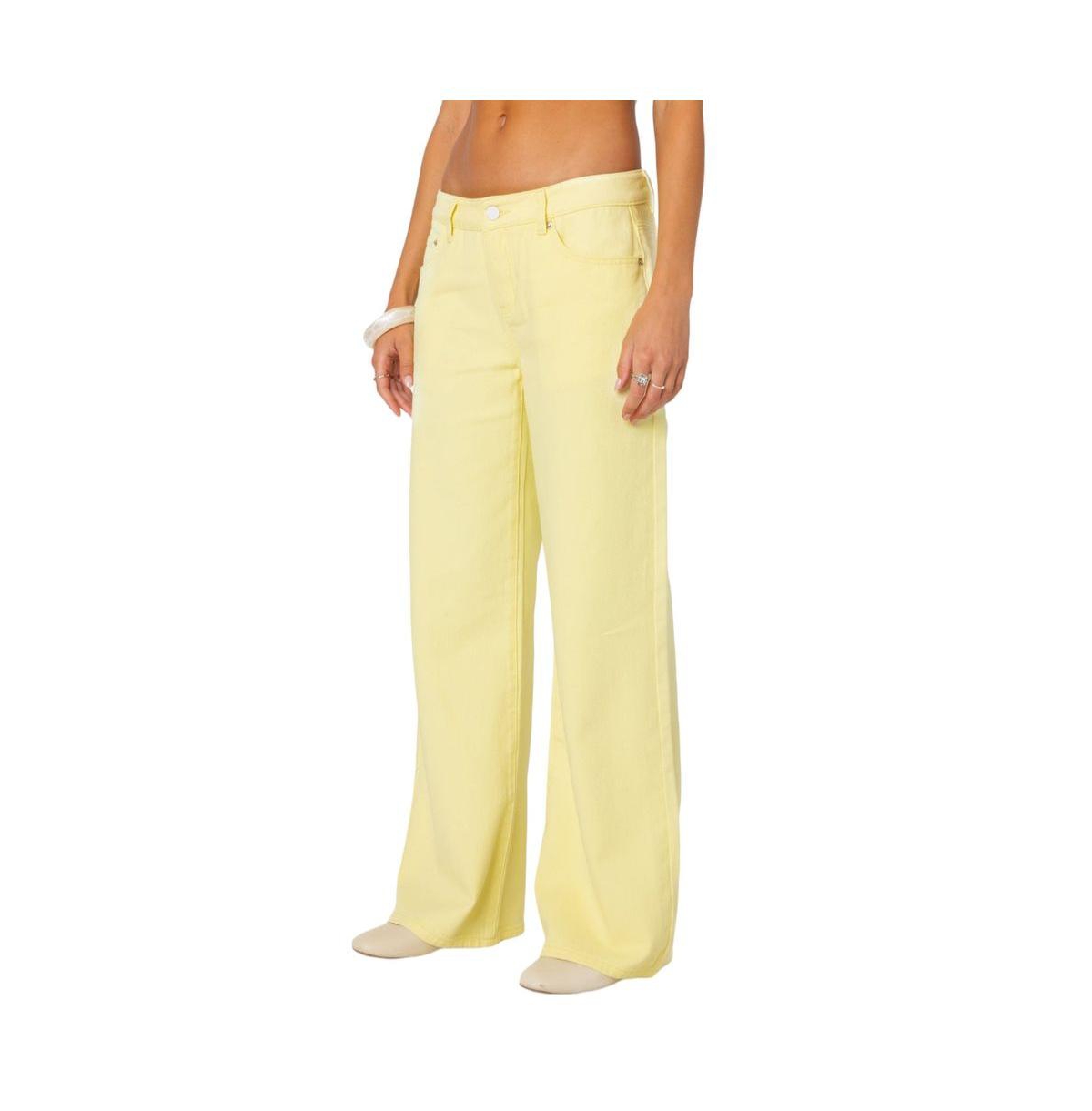 Edikted Women's Roman Low Rise Slouchy Jeans