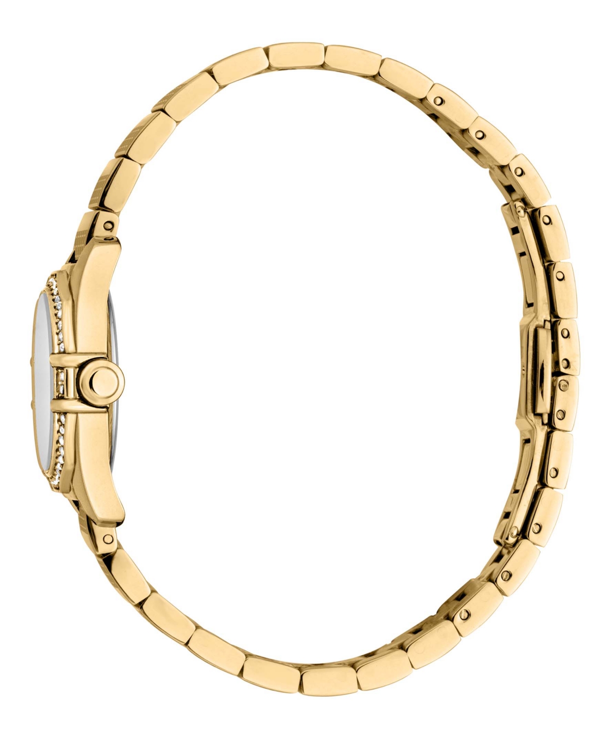 ROBERTO CAVALLI WOMEN'S QUARTZ GOLD-TONE STAINLESS STEEL WATCH 26MM 