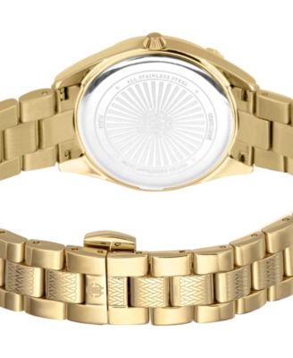 Women's Quartz Gold-tone Stainless Steel Watch 32mm