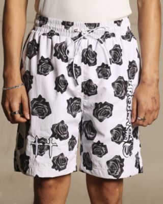 Men's Vintage Rose Beach Shorts