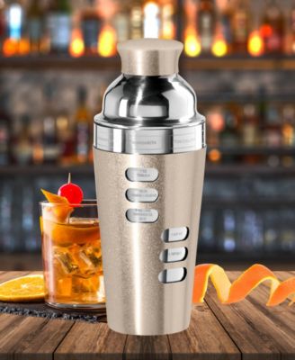 Dial a Drink 23oz Stainless Steel Cocktail Shaker