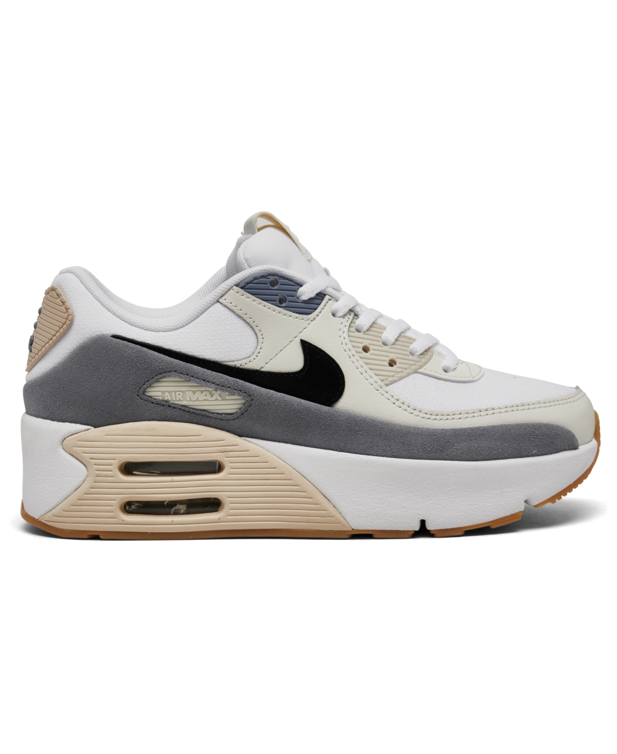 Nike Women's Air Max LV8 Casual Sneakers from Finish Line -Slate/Black