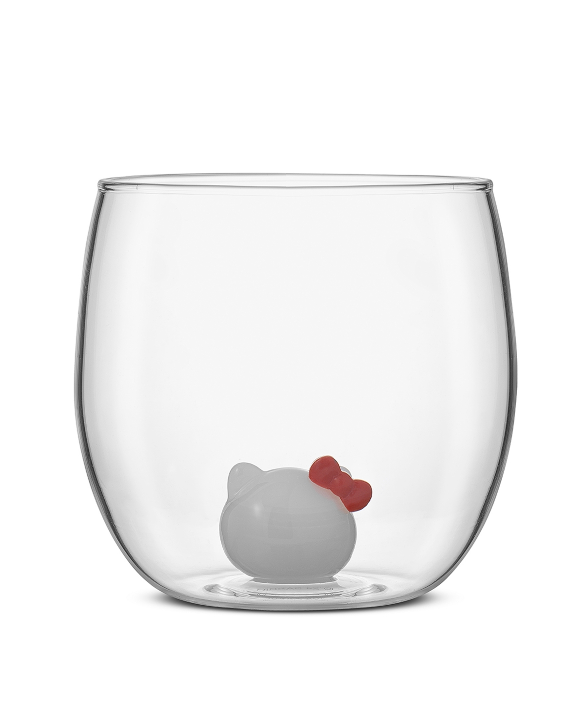 Joyjolt Sanrio Hello Kitty Stemless Short Glasses, Set Of 2 In Multi